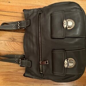 Marc Jacobs Dark Gray Messenger Bag